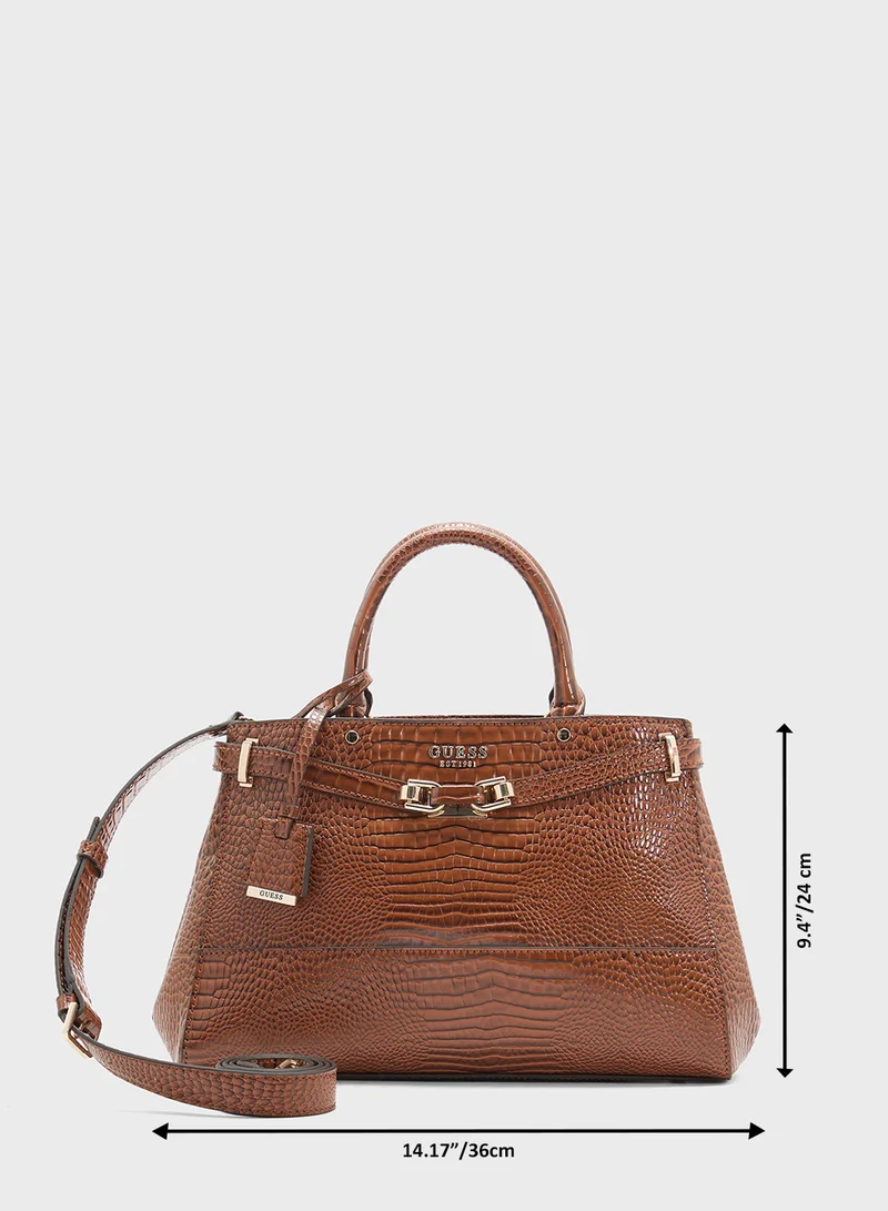 GUESS Silvye Luxury Satchel