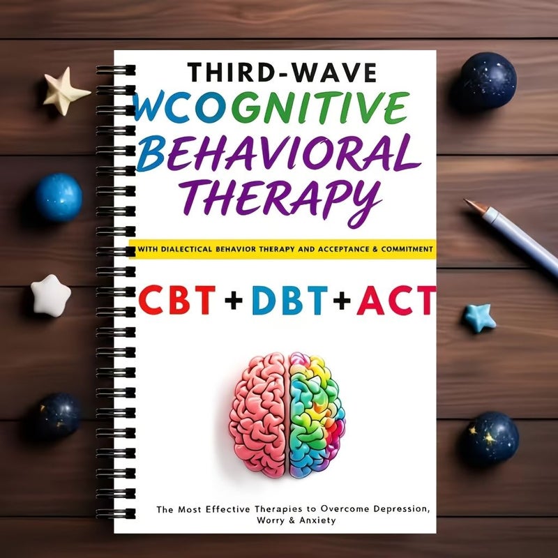 Spiral Bound Mental Health Journal 8.3in 5.5in Adult Self Help Notebook With DBT Coping Skills Daily Practice - Image 5