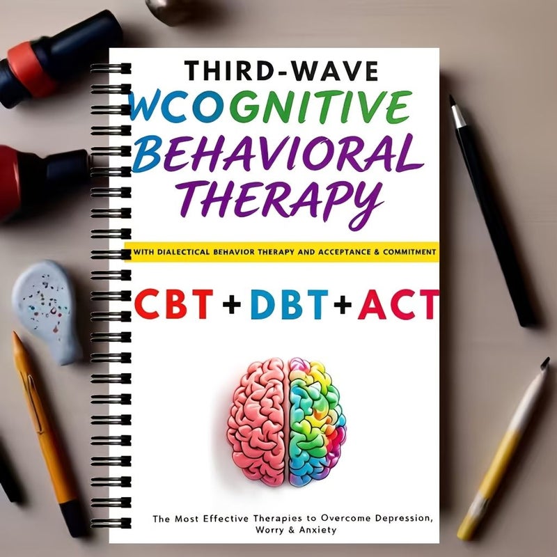Spiral Bound Mental Health Journal 8.3in 5.5in Adult Self Help Notebook With DBT Coping Skills Daily Practice - Image 4
