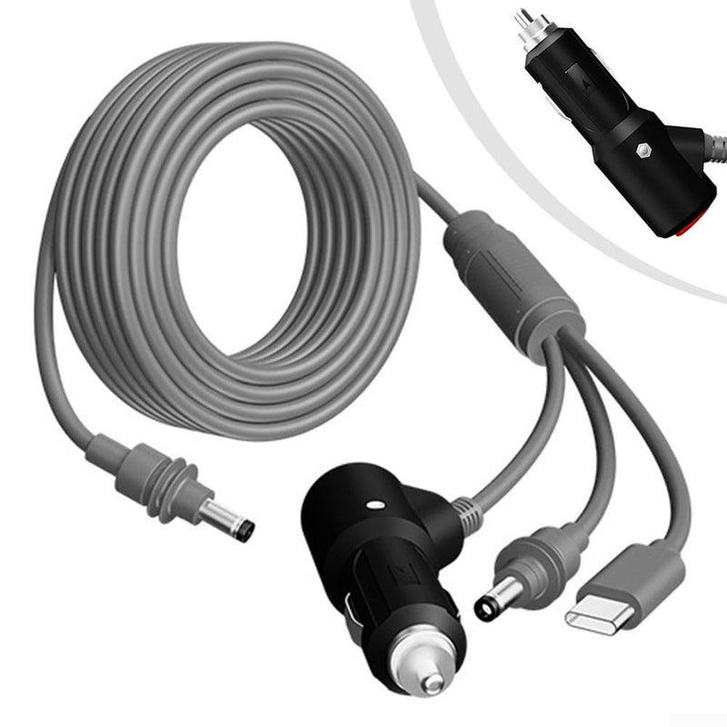 3 In 1 Waterproof DC Power Cable For Starlink Mini Antenna USB C DC Connector 2 Meters - Image 4