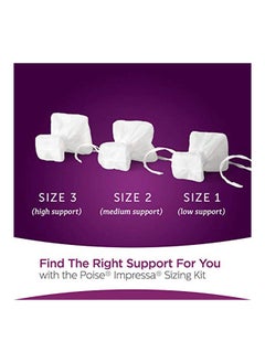 Poise Impressa Incontinence Bladder Supports For Bladder Control, Size 2 - 21 Count  - Image 4