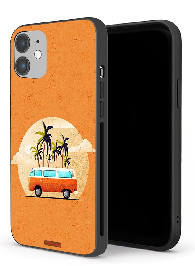 Tolwak Apple iPhone 12 mini Protective Case Bus Art - Image 1