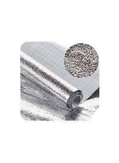 erorex Can Be Cut Kitchen Oil Proof Waterproof Sticker Aluminum Foil Kitchen Stove Cabinet Stickers Self Adhesive Wallpapers  - Image 3