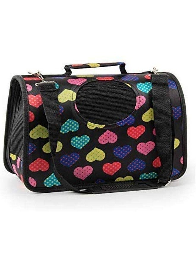 Generic Pet Carrier Travel Tote Bag For Dog/Cat/Puppy Lightweight Luxury Folding Airplane Bag With Soft Cushion, Portable/Folding L X W X H 15”X 6.5"X 8.5" Small Size (Color May Vary)  - Image 2
