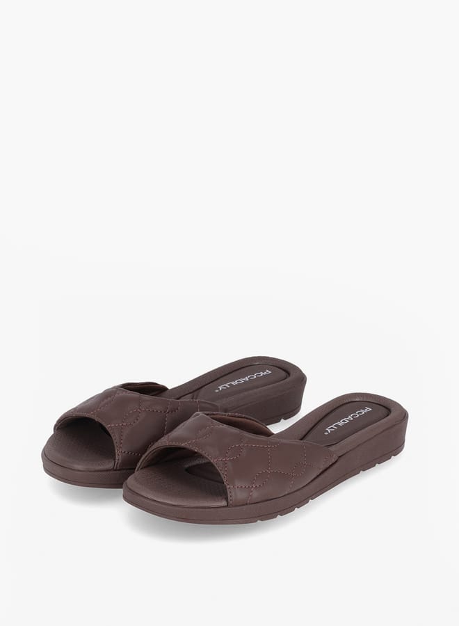 Piccadilly صنادل نسائية مفتوحة الأصابع سهلة الارتداء - Image 1