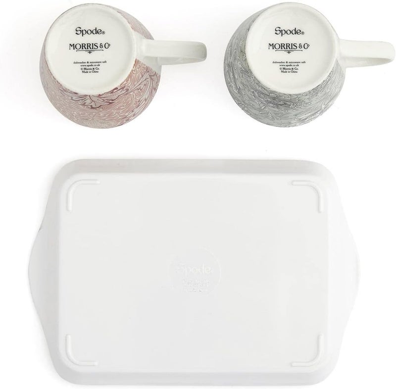 Portmeirion Pimpernel Floral Porcelain Mug  Tray Set  Porcelain  Melamine Decorative Drinkware for Entertaining or Serving Hot Beverages  Elegant Gift for New Couples  Housewarming - Image 5