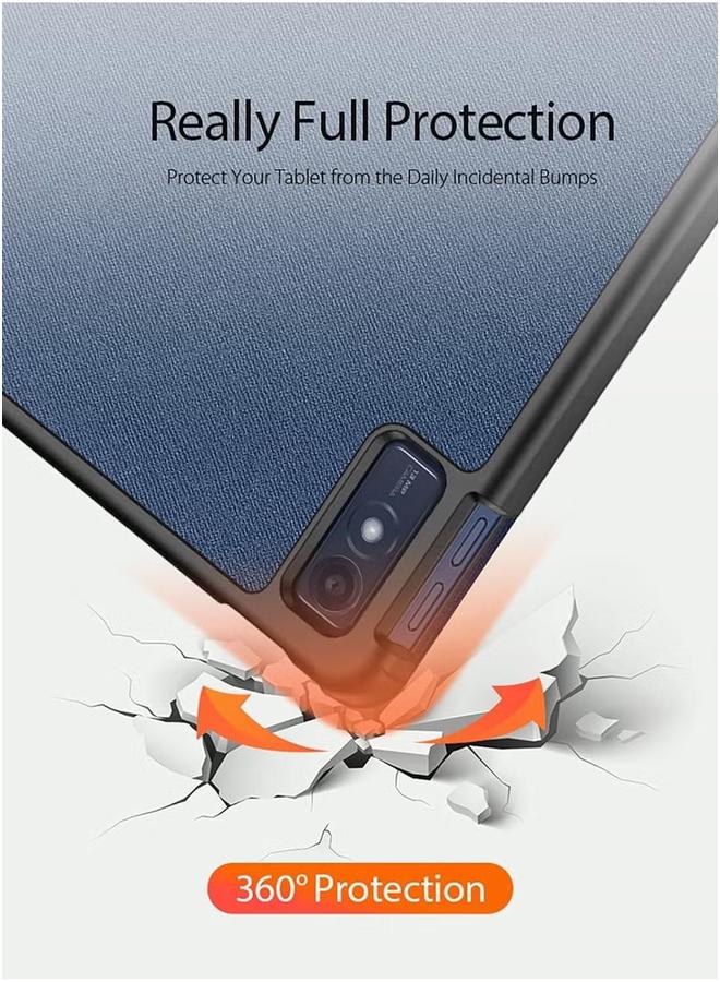 Lenovo Tab P12 5G 12.7 Inch (2023), Ultra-thin and Lightweight Vertical Protective Case, PC+PU Material Case for - Image 4