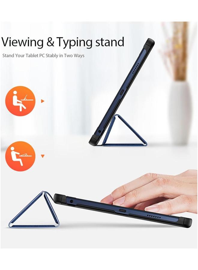 Lenovo Tab P12 5G 12.7 Inch (2023), Ultra-thin and Lightweight Vertical Protective Case, PC+PU Material Case for - Image 5