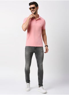 Mid Rise Faded Skinny Fit Jeans with Pocket Detail by Styli