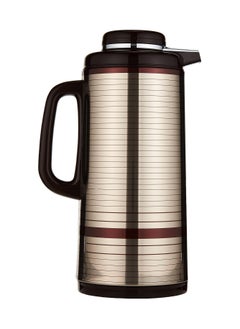 Peacock Vacuum Flask Made in Japan Thermos 1.3 Ltr Brown  - Image 3