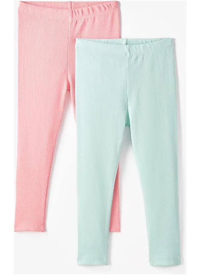 جون June Girl 2-Pack Camisole Tight Light Pink - Mint