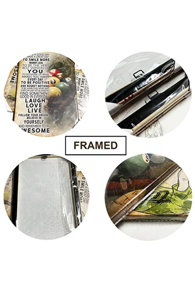 Busmko Lords Prayer Wall Art (Framed 16x24inch) - Vintage Canvas Art Painting, Sports Quotes Wall Decor, Lacrosse Poster for Gym, Home Decor, Boy Room - Image 5