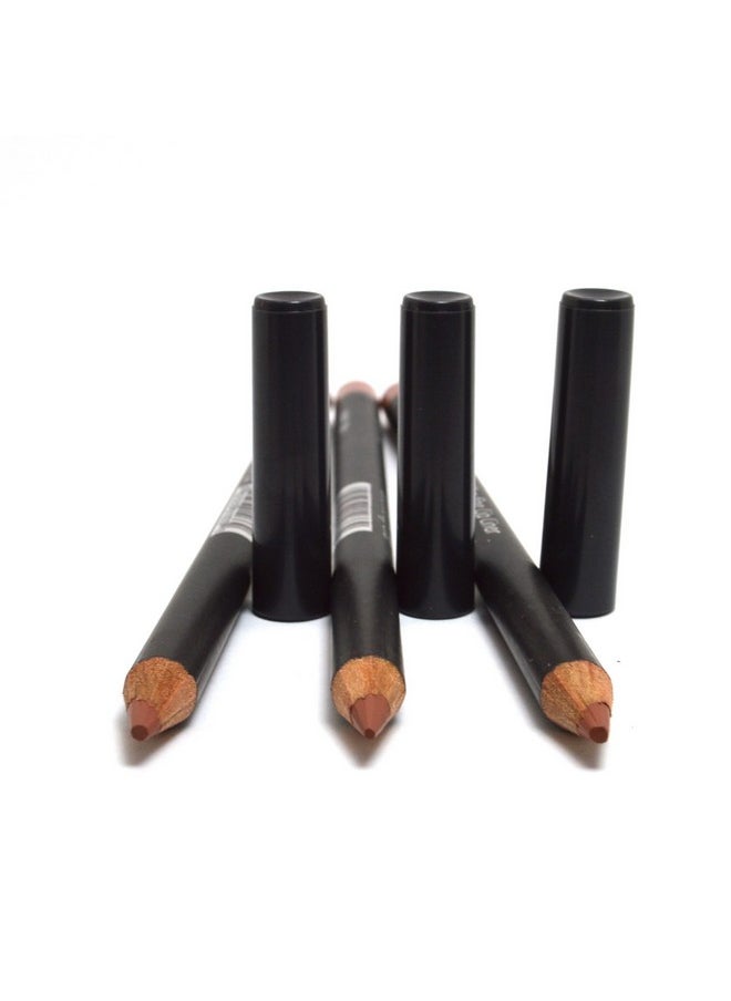 ITALIA - Italia Deluxe 3 PCS of Ultra Fine Eye liner Pencil Lip Eyeliner Set Pick Color + Free ZipBag (1033 Natural Brown [3pcs]) - Image 1