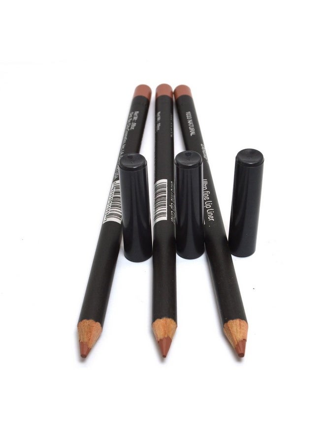 ITALIA - Italia Deluxe 3 PCS of Ultra Fine Eye liner Pencil Lip Eyeliner Set Pick Color + Free ZipBag (1033 Natural Brown [3pcs]) - Image 1