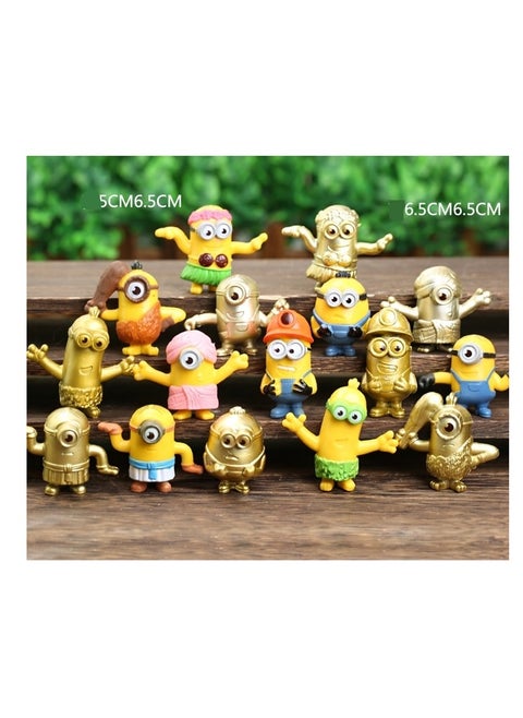 16-Piece Despicable Me 2 Minion Action Figure Set