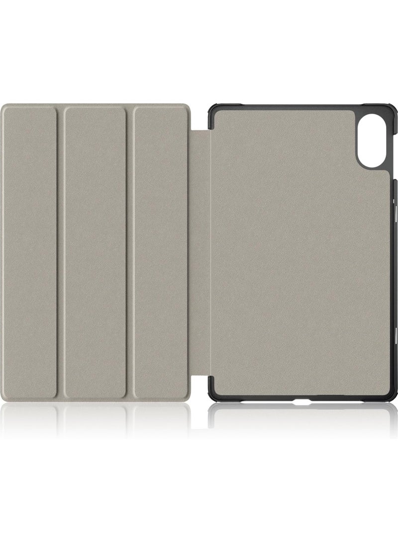 VKL Case Compatible with Huawei Honor Pad X9 11.5” 2023, PU Slim Cover, with Auto Sleep/Wake Up Hard Trifold Stand Cover Case for Honor Pad X9 (Cat)  - Image 4