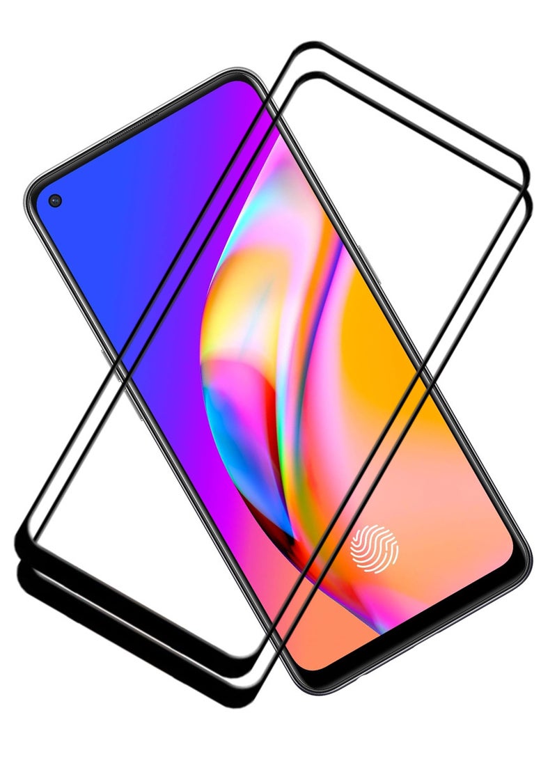 ACLIX 2 Pieces Antistatic ESD Dustproof Premium Quality High Definition Tempered Glass Screen Protector Designed For Oppo F19 Pro+ 5G - Image 1