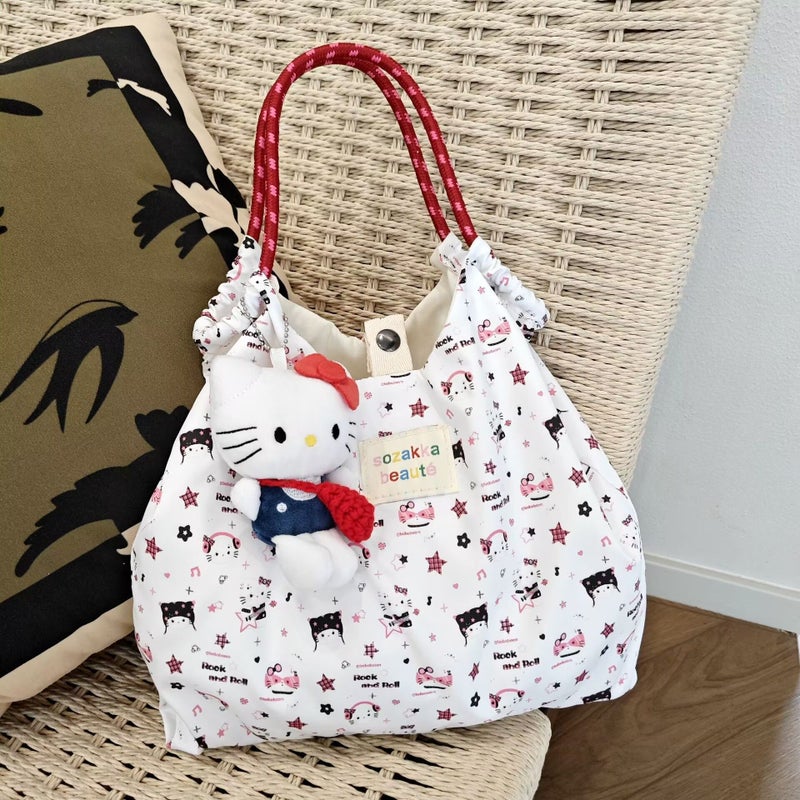 Cute Cat Shoulder Bag for Women - Image 3