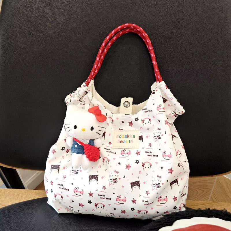 Cute Cat Shoulder Bag for Women - Image 2