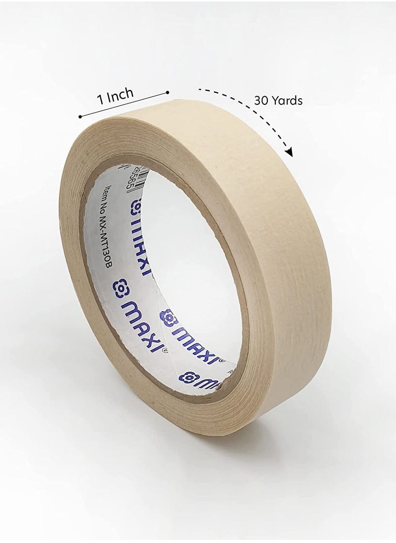 Maxi Premium Masking Tape 1 Inch Width  - Image 2
