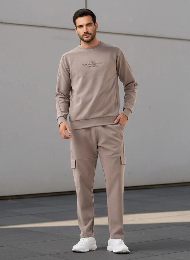 Splash Active Men Regular Fit Cargo Joggers with Pockets