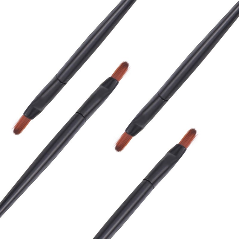 ABOOFAN 50pcs Portable Mini Lip Brush Disposable Plastic Lipstick Applicator Makeup Tool for Travel and Daily Lip Makeup - Image 3