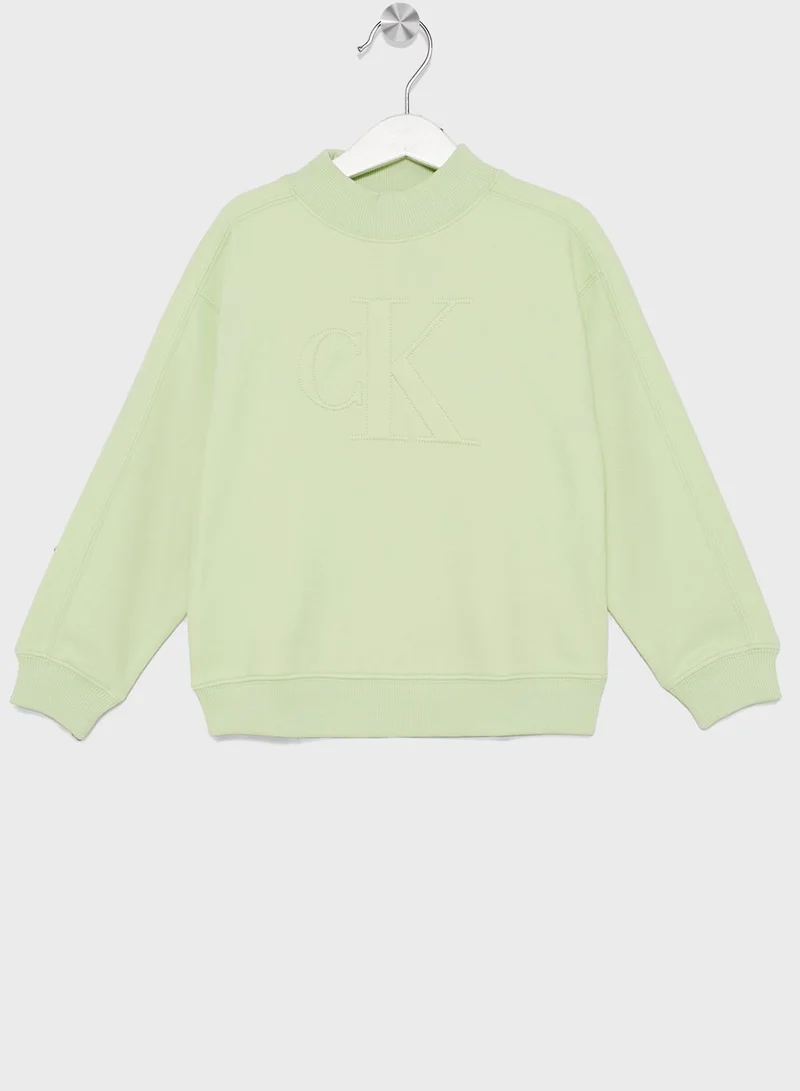 Calvin Klein Jeans Kids Logo Sweatshirt