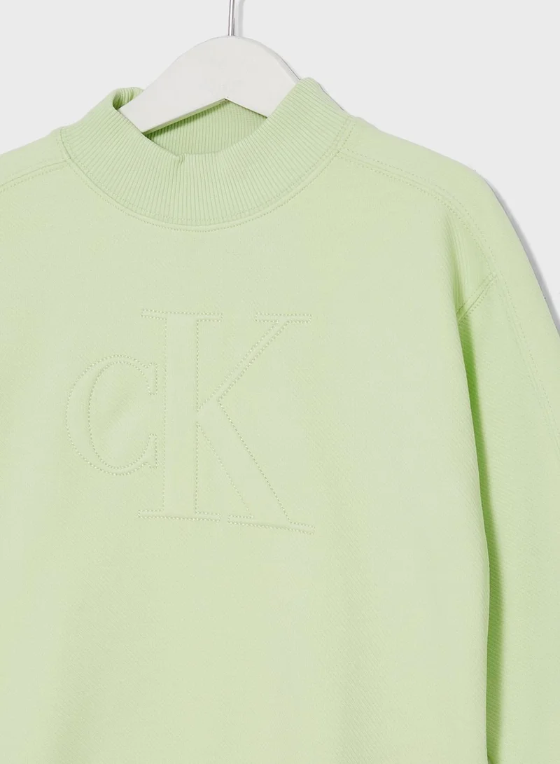 Calvin Klein Jeans Kids Logo Sweatshirt