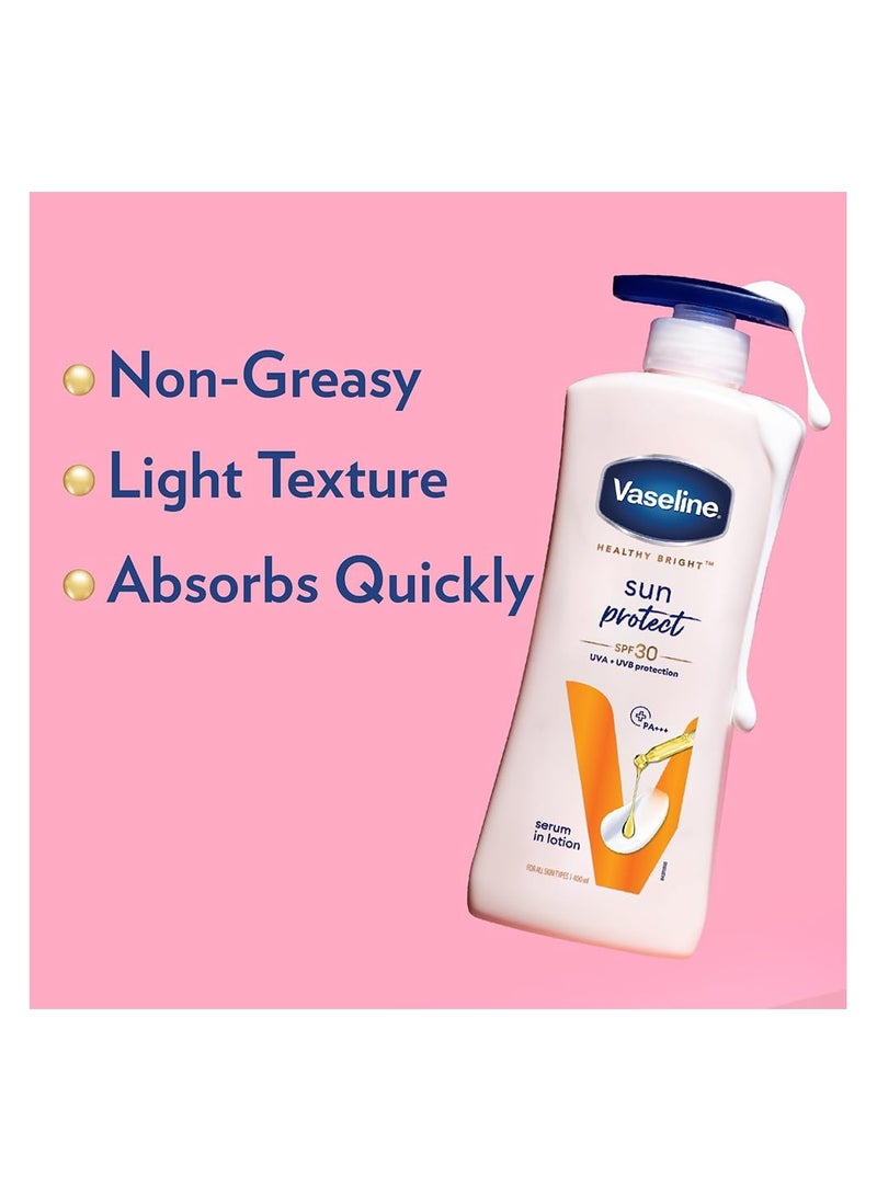 Vaseline Vaseline Sun + Pollution Protection Spf 30 Body Lotion, Upto 30X Sun Protection, 90Ml - All Skin Type  - Image 4
