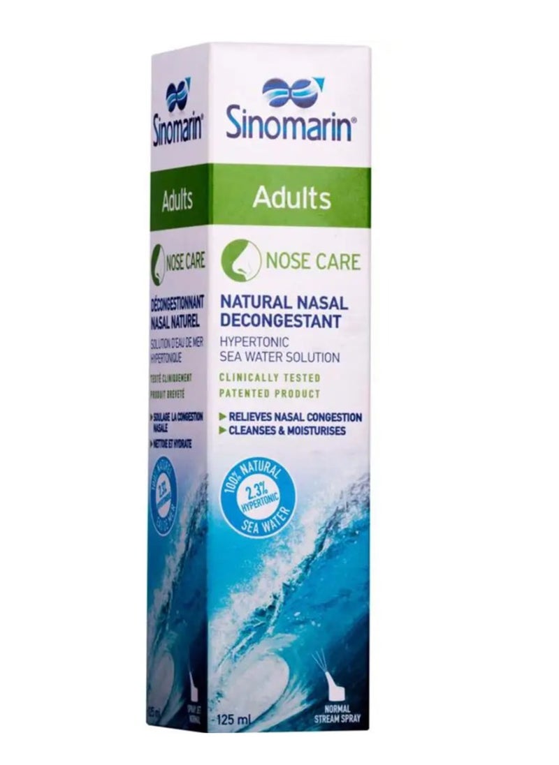 Sinomarin - Sinomarin Isotonic Adults Nasal Spray 125ml - Image 1