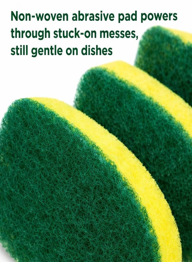 Tribello LIBMAN Dish Wand Refills - 3 Pk Dish Wand Sponge Refills - Durable - Non Scratch - Dishmatic Compatible, Fits Dishmatic Dishwands - Image 4