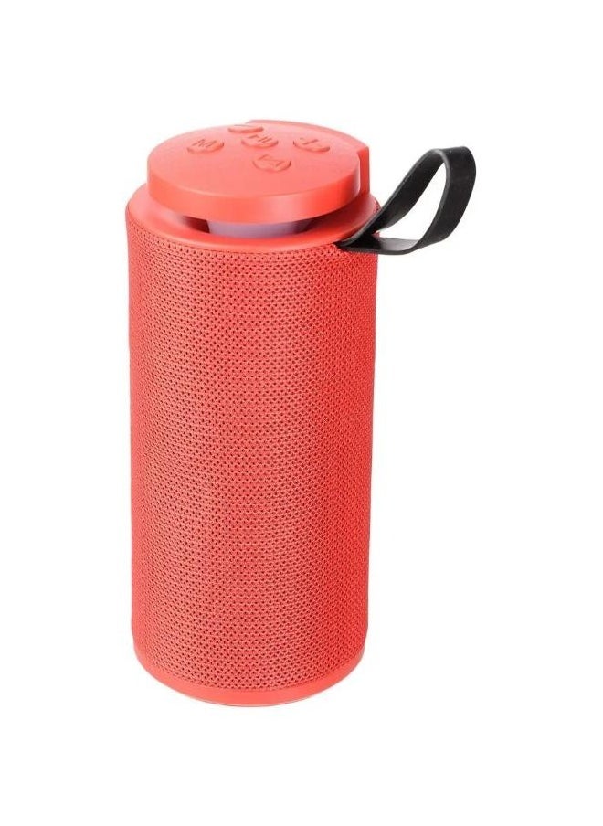 Generic Portable Illuminating  Wireless GT-112 Bluetooth Speaker - Red  - Image 1