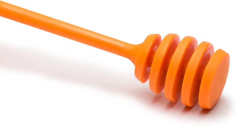 Jarware Honey Dipper Lid for Regular Mouth Mason Jars, Orange, 16-Ounce - Image 5