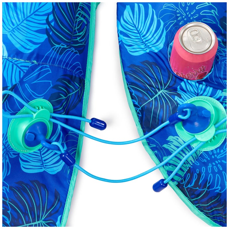 SwimWays Elite Spring Float Sunseat Pool Lounger, Inflatable Pool Floats Adult with Fast Inflation, Pool Lounge Chair for Adults up to 250 lbs - Image 4