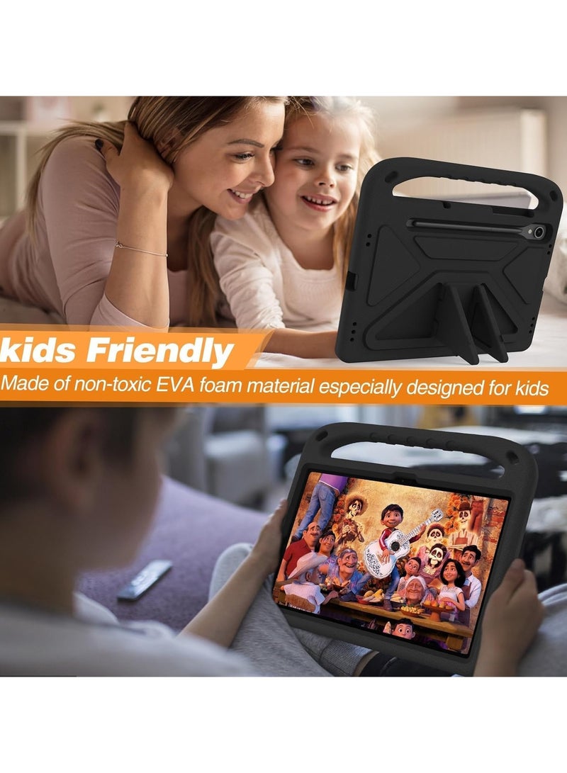 general Kids Case Compatible with Samsung Galaxy Tab S9 FE SM-X510/SM-X516 11inch,Light Weight Shock Proof Handle Stand Kids Friendly Protective Cover Case Tablet Slim Cover Shell - Image 4