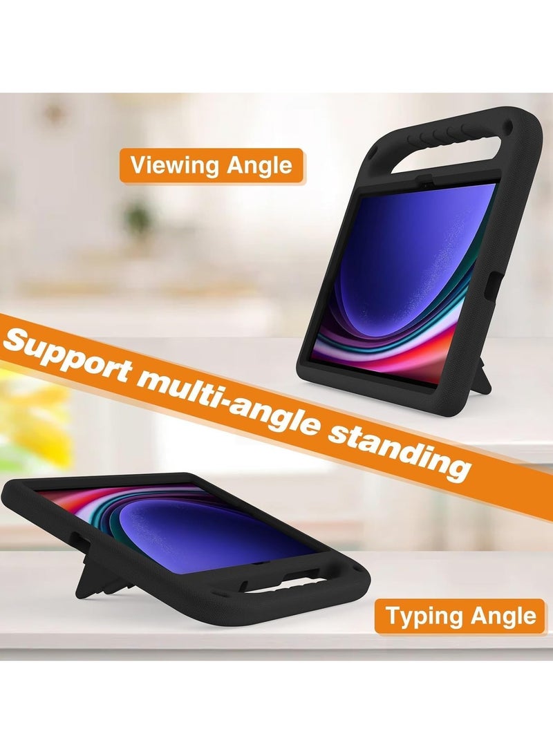 general Kids Case Compatible with Samsung Galaxy Tab S9 FE SM-X510/SM-X516 11inch,Light Weight Shock Proof Handle Stand Kids Friendly Protective Cover Case Tablet Slim Cover Shell - Image 5