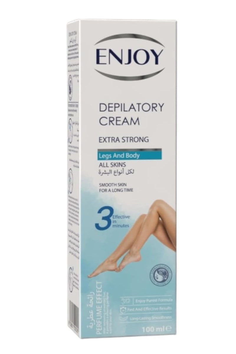 ENJOY DEPILATORY CREAM LEGS AND BODY ALL SKIN 100ML