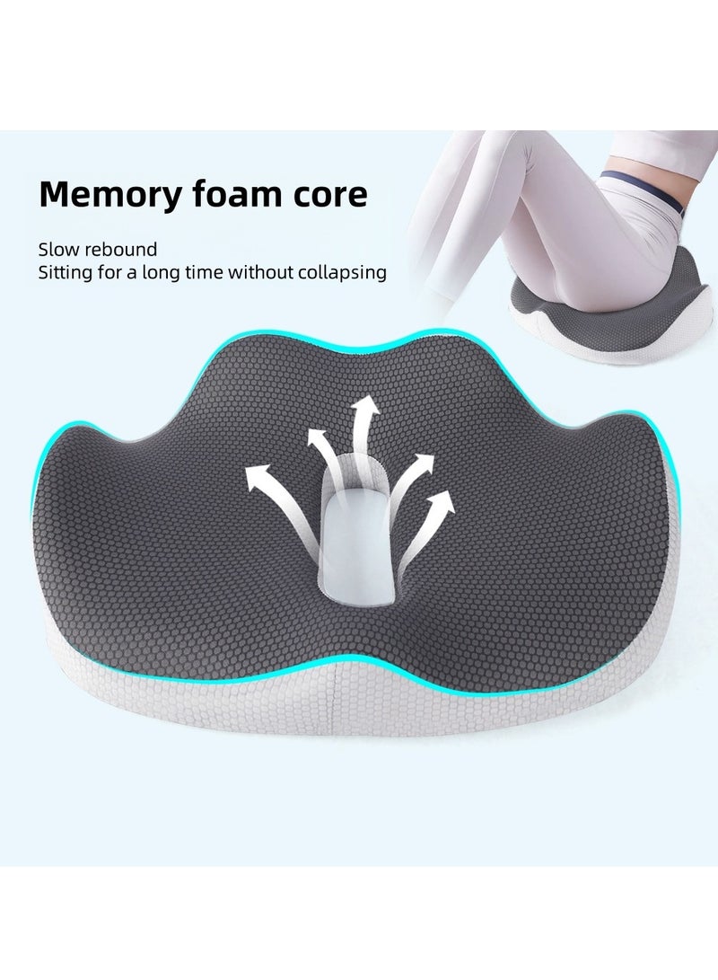 Skin Need Memory Foam Seat Cushion for Students - Supportive and Comfortable for Long Sitting Sessions - Image 2