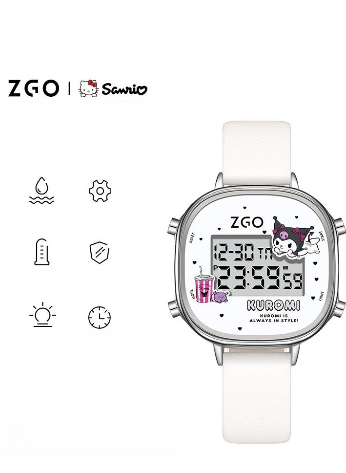 ZGO Co Branded Student Gift Waterproof Night Light Multifunctional Sports Electronic Watch - Image 1