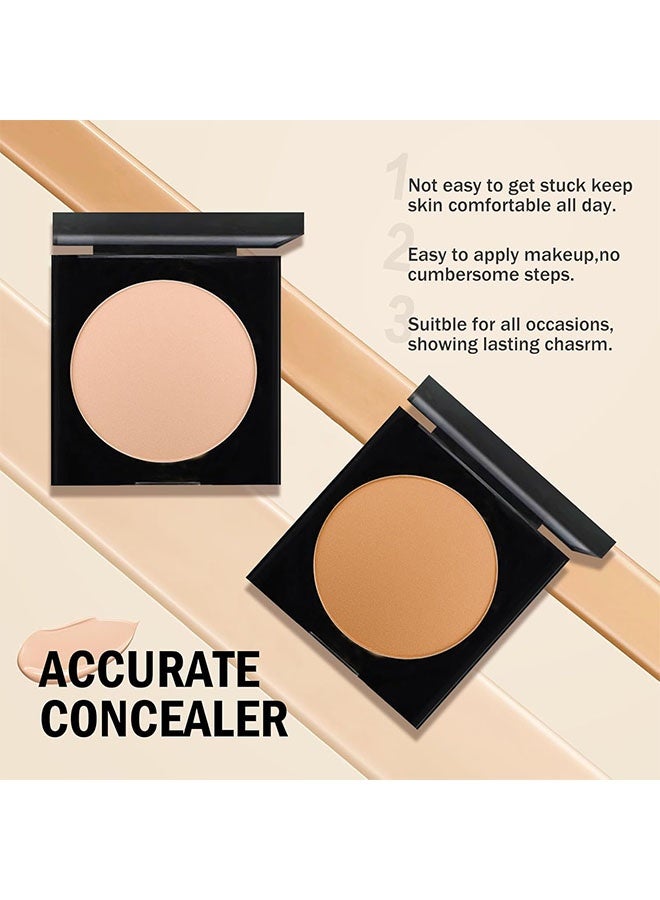 EELHOE Light Skin Beauty Foudation，Under Eye Brightener,Neutraln Under Eye Brightener,Eye Brightener,Under Eye Concealer, Color Corrector For Dark Circles, Waterproof Under Eye CC Concealer - # Natural White - Image 3