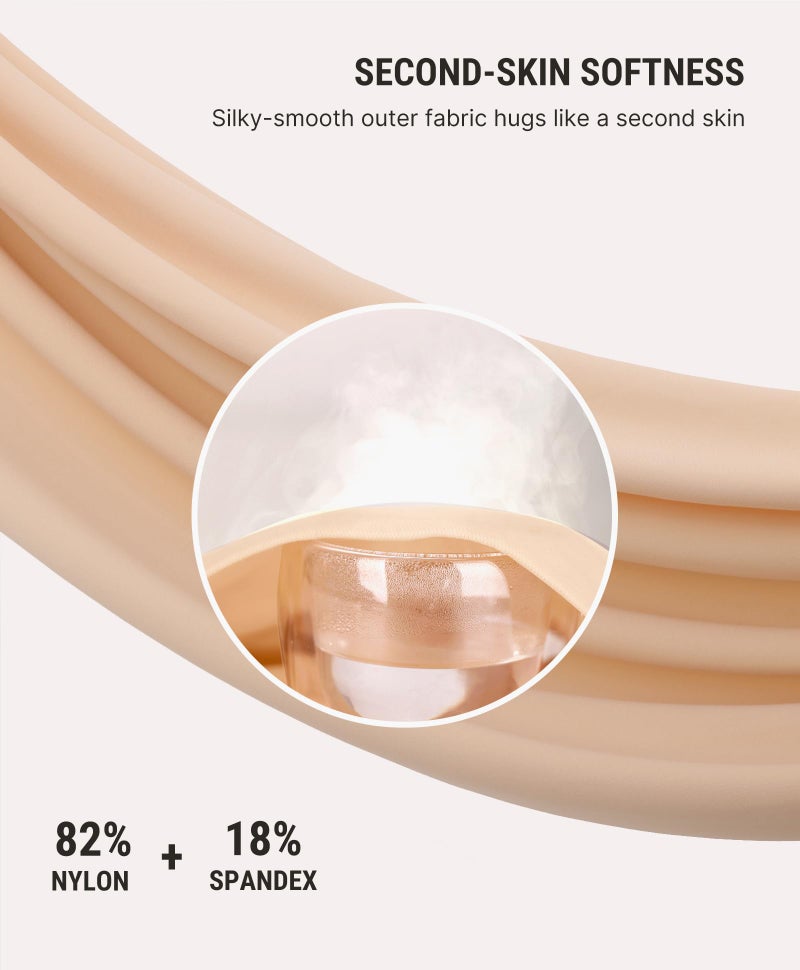 FeelinGirl Tummy Control Shapewear for Women Seamless Shaping Panties Body Shaper Underwear Light Skin Lagre - Image 5