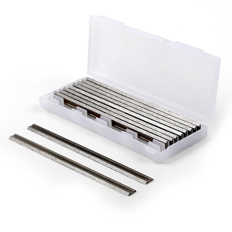10PCS 82mm High Speed Steel Planer Knife Blades Double Edged for Softwood Hardwood Planing - Image 4