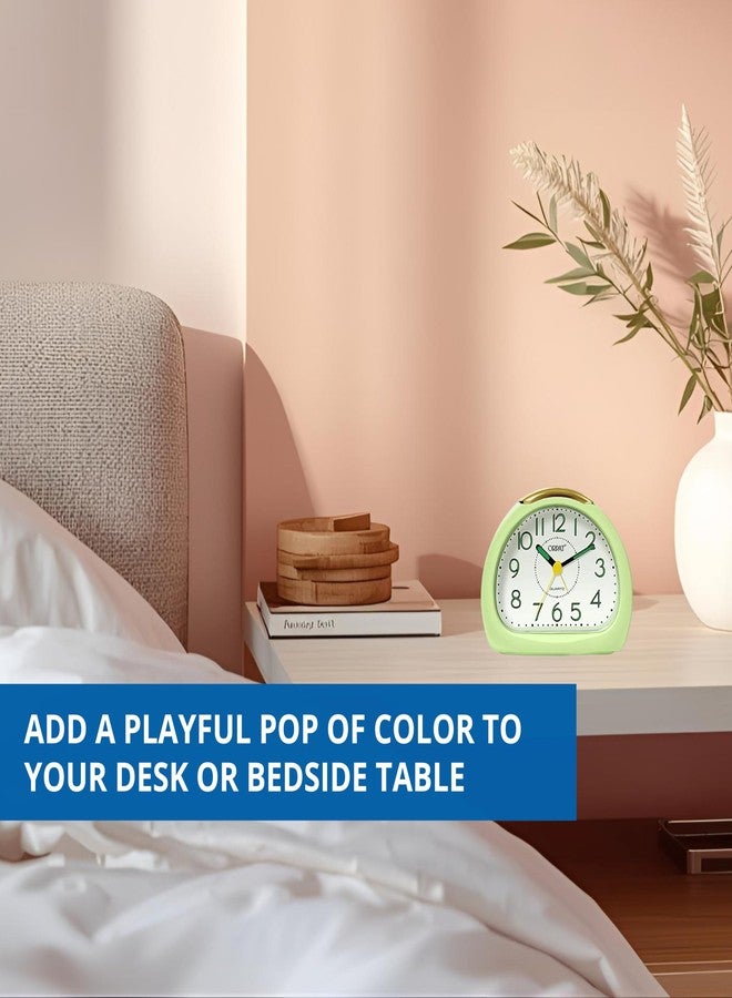 Ajanta Orpat Time Piece Beep Alarm Clock (Small_140X114X74 mm) (Green) - Image 4