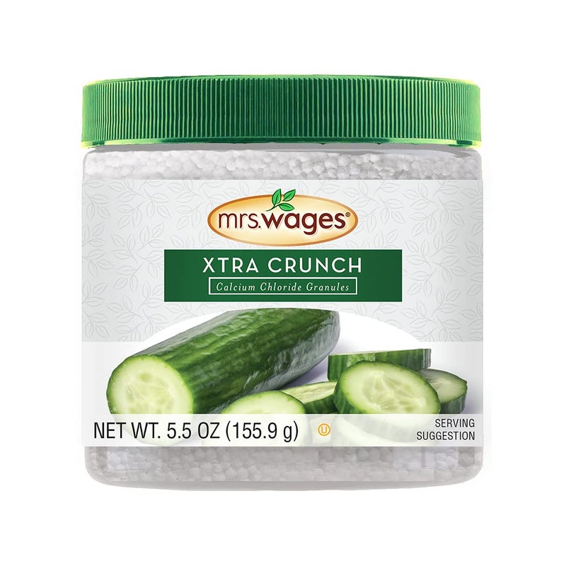 Mrs. Wages Pickle Mix, Xtra Crunch, Easy-To-Use, Fast Results, Great Taste & Crispness, Ensures Crunchiness, 5.5 oz Jar (Pack of 1) - Image 1