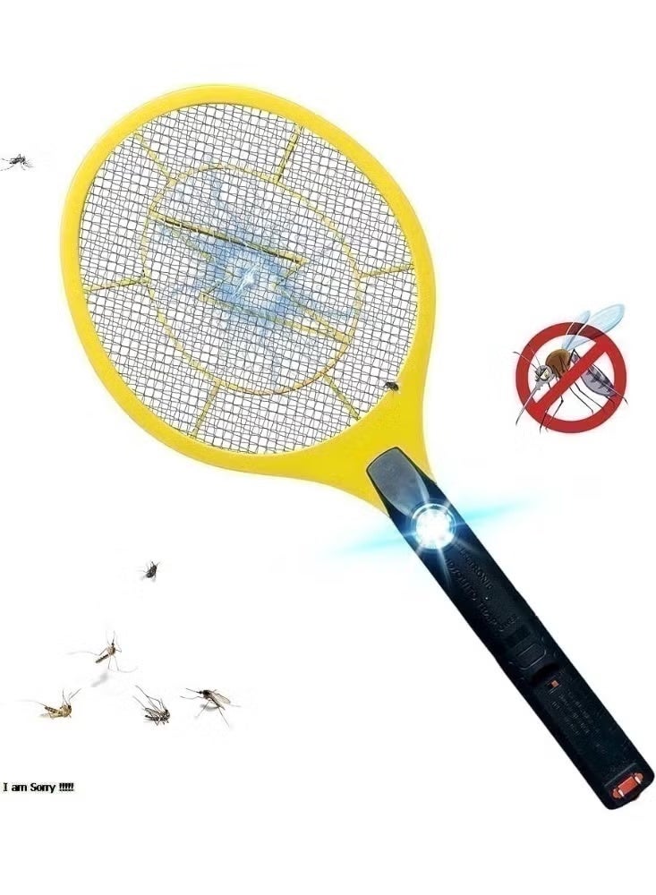 Green Tiger Rechargeable Electric Mosquito Swatter with LED Light