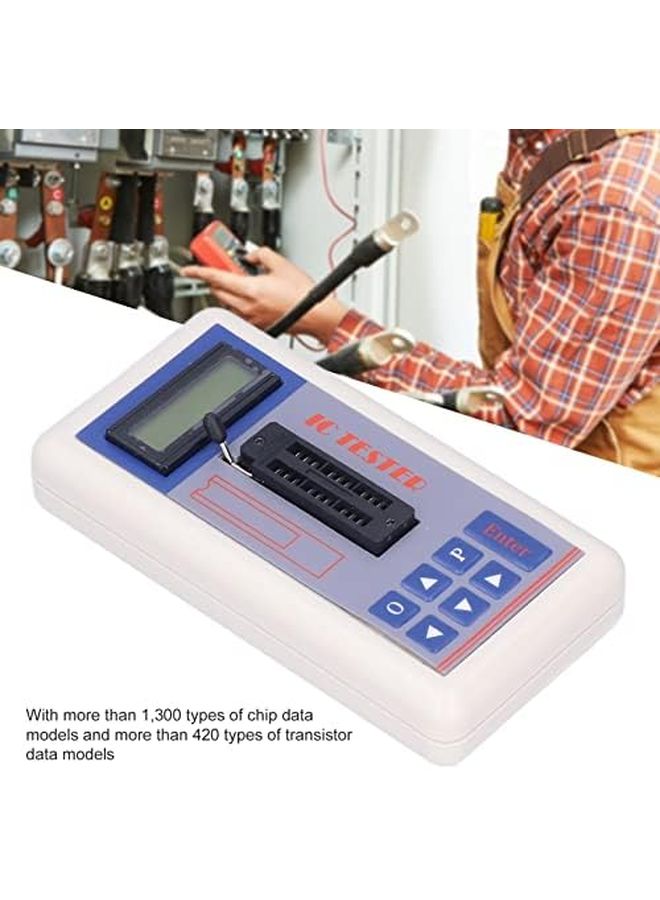 عدادات الدوائر المتكاملة IC اختبار الترانزستور متعدد الوظائف صيانة اختبار عديم الأطراف - Image 3