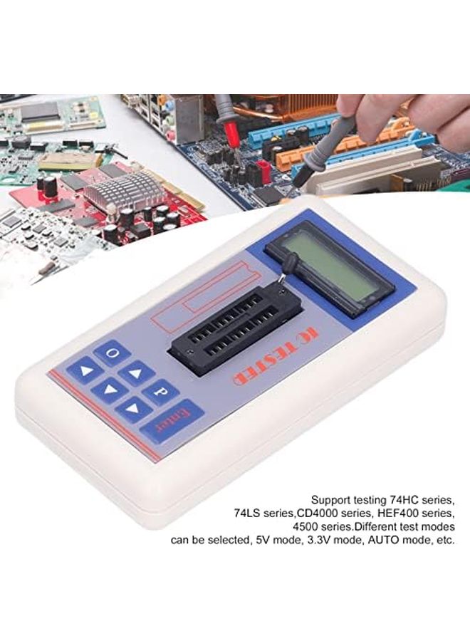 عدادات الدوائر المتكاملة IC اختبار الترانزستور متعدد الوظائف صيانة اختبار عديم الأطراف - Image 4