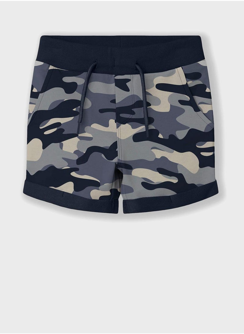 NAME IT - Kids 2 Pack Aop Print Shorts - Image 1