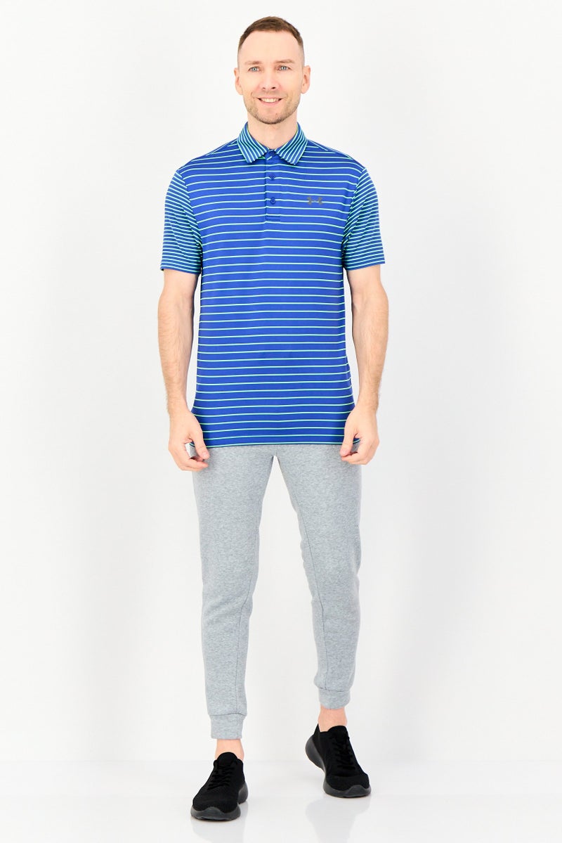 UNDER ARMOUR Men Loose Fit Short Sleeve Play Off Outddor Polo Shirt, Multicolor - Image 4