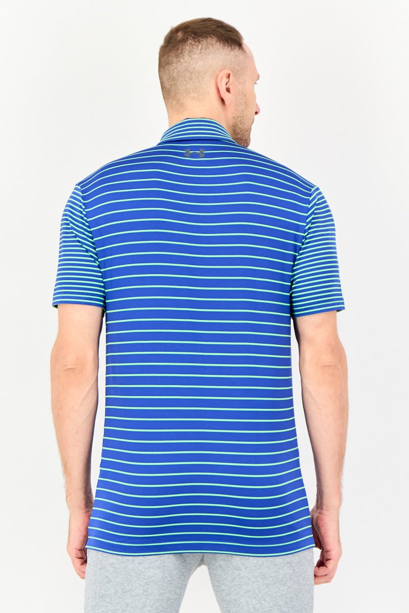 UNDER ARMOUR Men Loose Fit Short Sleeve Play Off Outddor Polo Shirt, Multicolor - Image 3